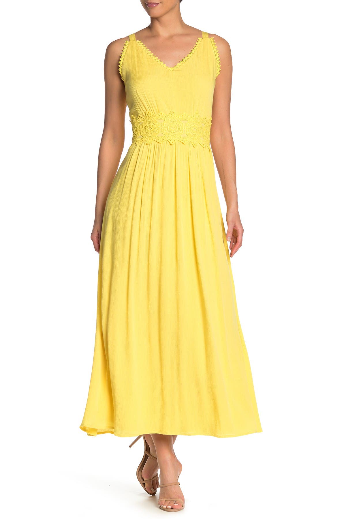 womens yellow dress